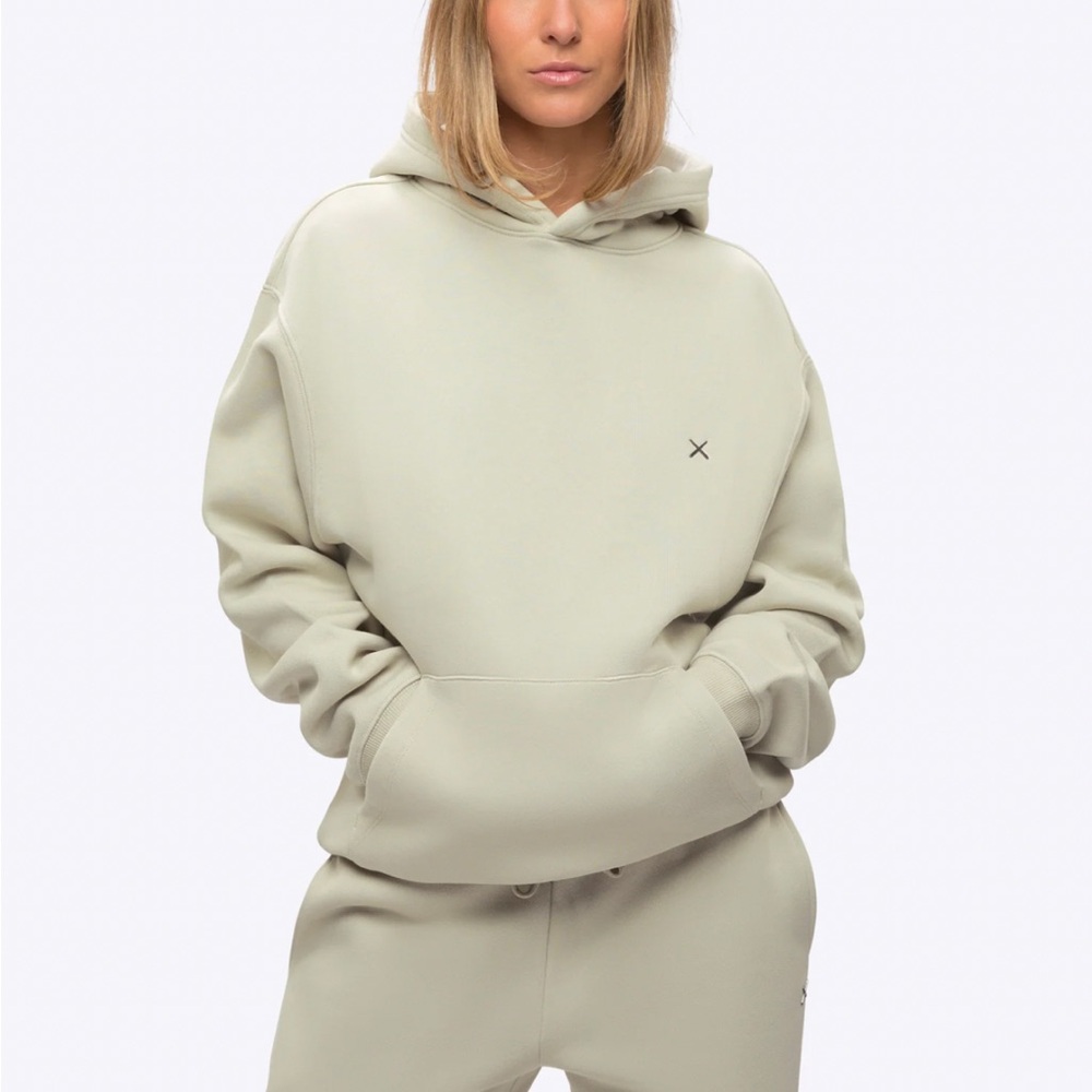 Women's Beige Hoodie Sweater + Pant SET
